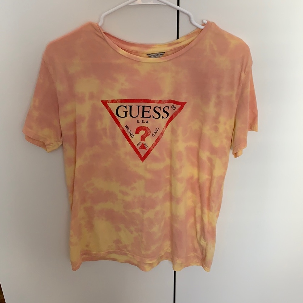 Guess tie dye tee